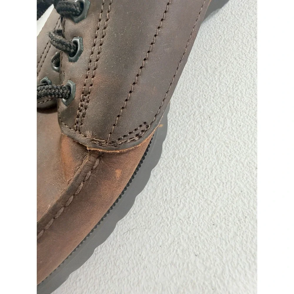 Vintage Eastland Falmouth Oxford Boat Shoes Mens 11.5 D Brown Leather Casual‎